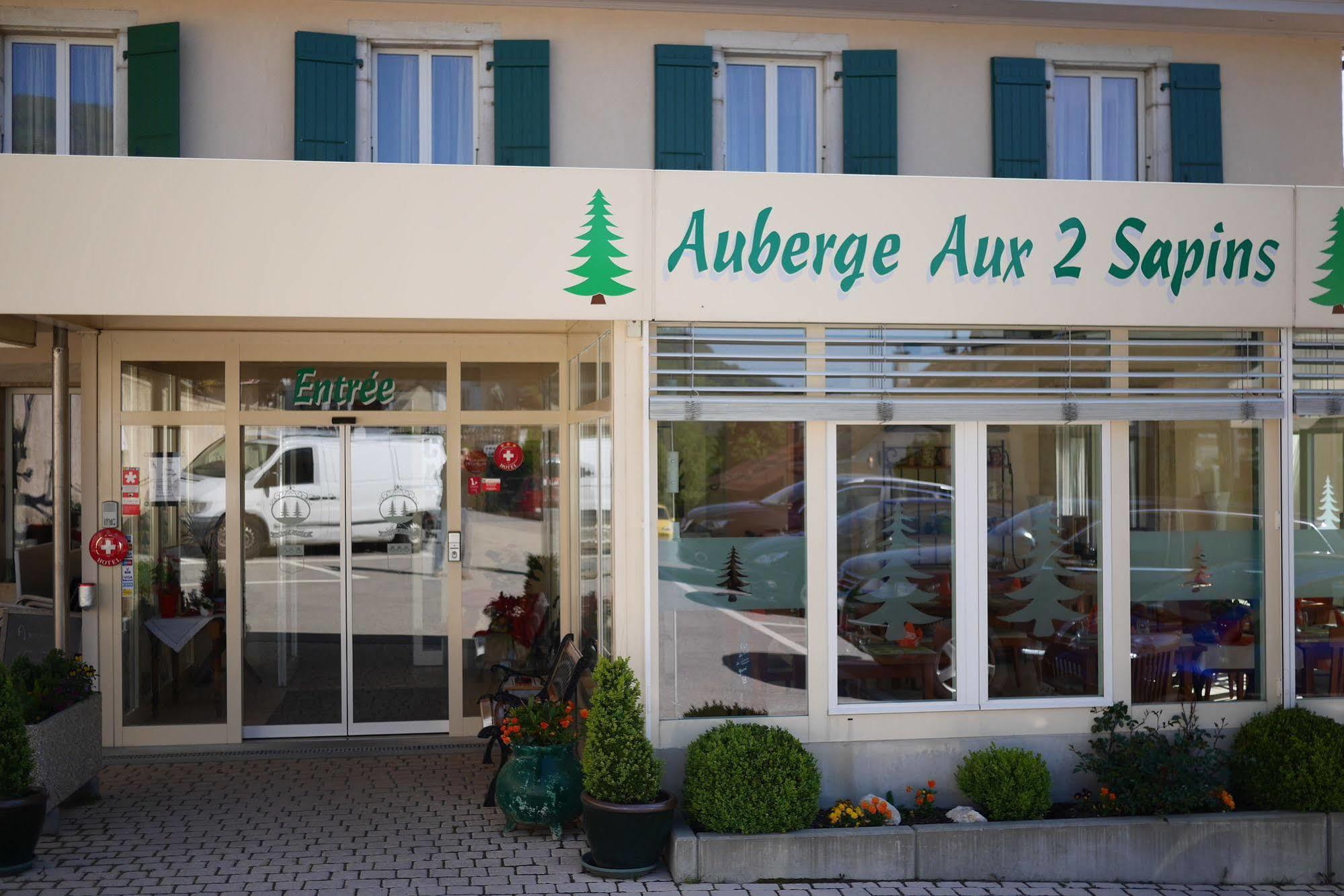 Auberge Aux Deux Sapins Montricher エクステリア 写真