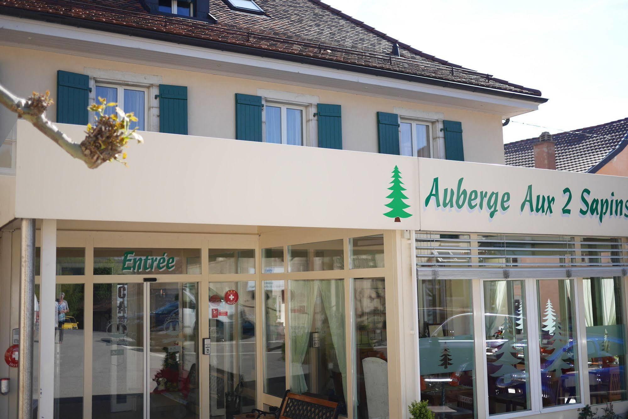 Auberge Aux Deux Sapins Montricher エクステリア 写真